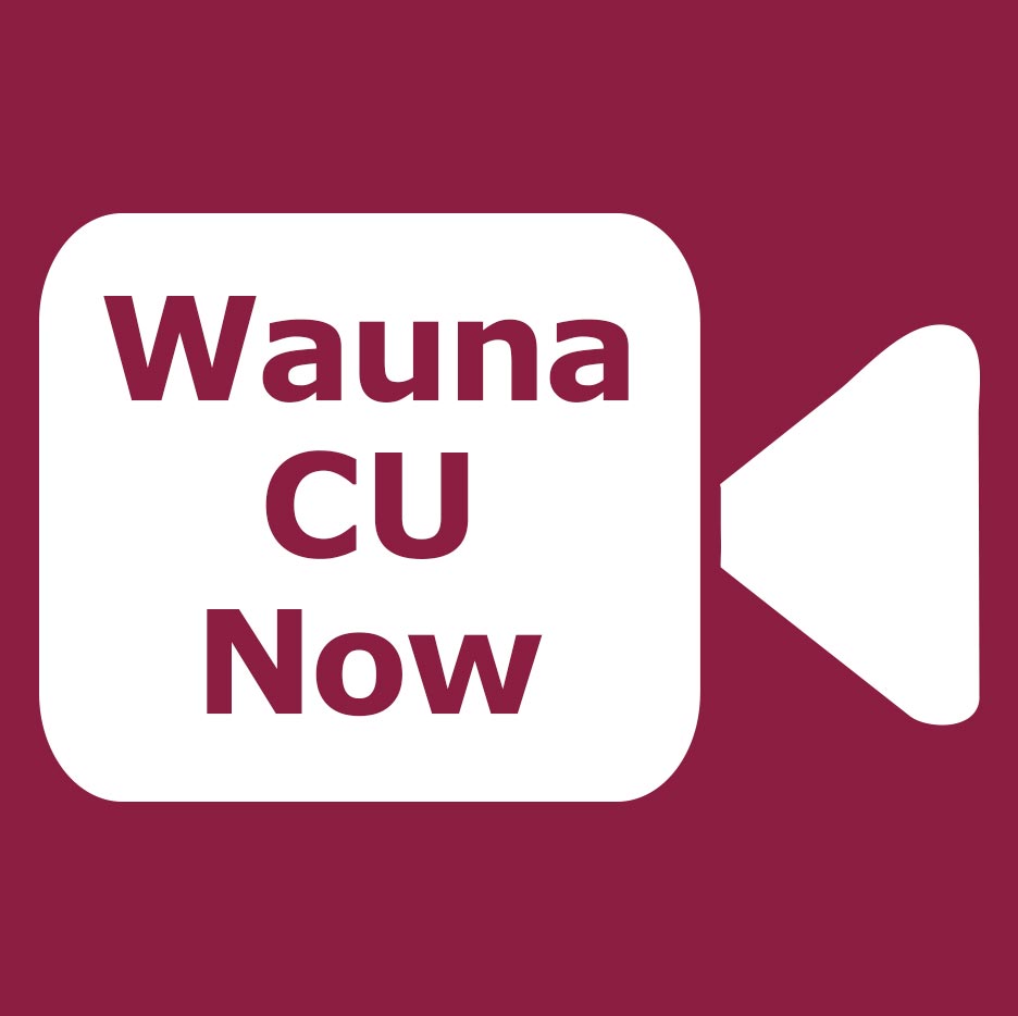 WaunaCU Now Logo